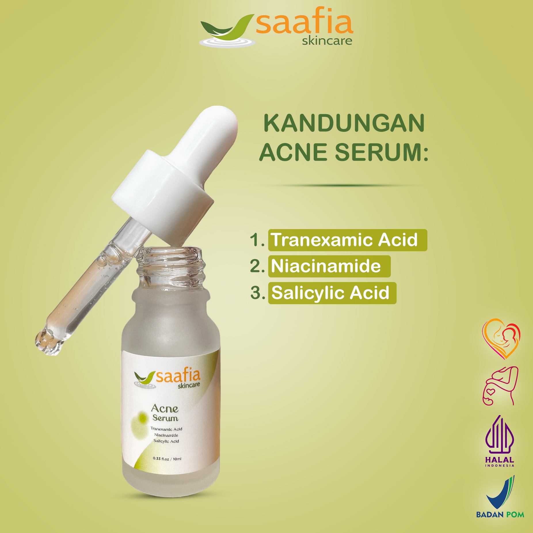 Kandungan Acne Serum