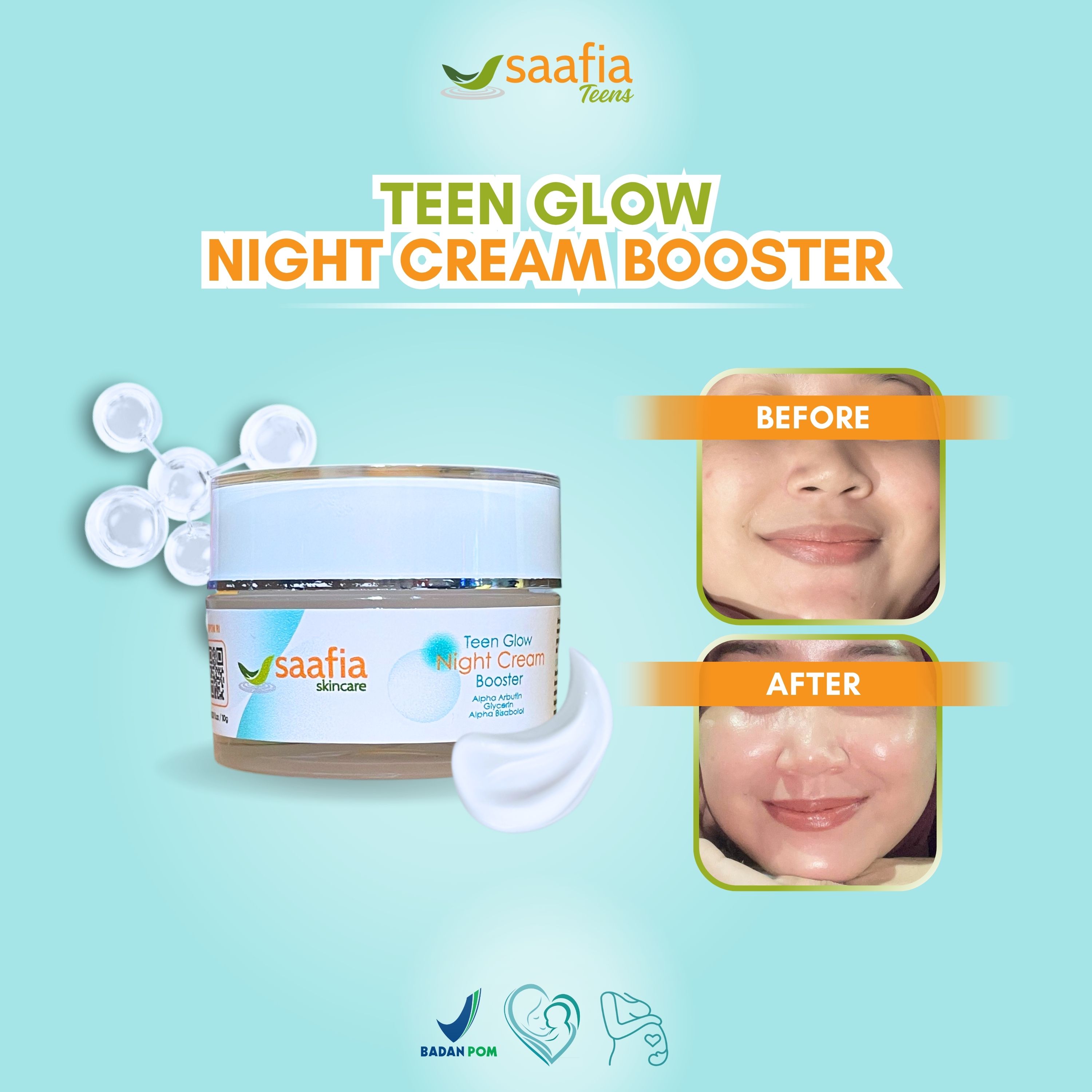 Teen Glow Night Cream Booster